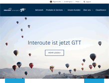 Tablet Screenshot of interoute.de