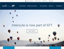 Tablet Screenshot of interoute.nl